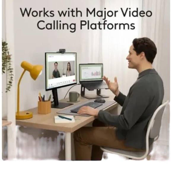 Logitech C920s Pro 1080  HD Webcam Video Conferencing, Streaming, Gaming Webcam - Picture 14 of 16